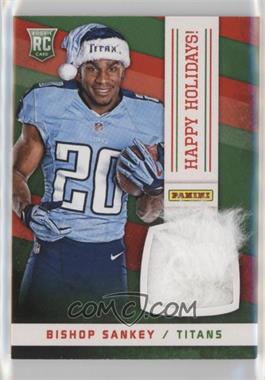 2014 Panini Black Friday - Happy Holidays Santa Hat Relics #_BISA - Bishop Sankey