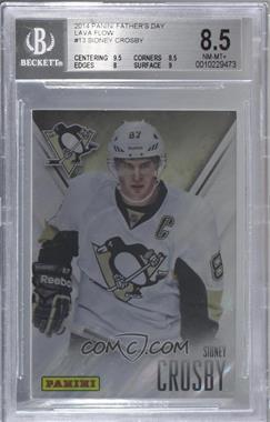 2014 Panini Father's Day - [Base] - Lava Flow #13 - Sidney Crosby /1 [BGS 8.5 NM‑MT+]