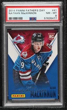 2014 Panini Father's Day - [Base] #41 - Nathan MacKinnon /599 [PSA 8 NM‑MT]