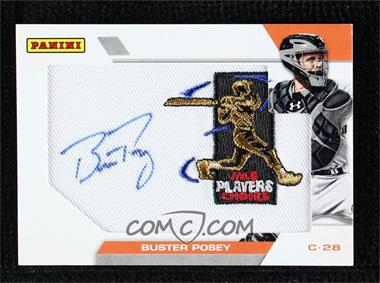 2014 Panini Father's Day - Manufactured Patch Autographs #BP - Buster Posey