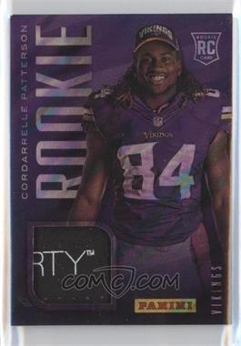 2014 Panini Father's Day - Rookie Memorabilia - Lava Flow #CP - Cordarrelle Patterson