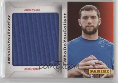 2014 Panini Father's Day - #WhoDoYouCollect Memorabilia #AL3 - Andrew Luck