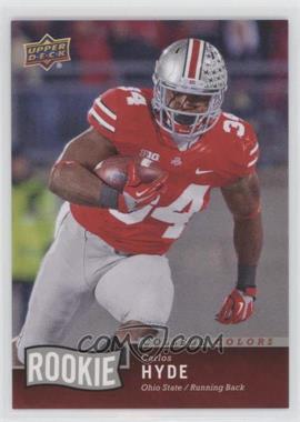 2014 Upper Deck College Colors - [Base] #18 - Carlos Hyde