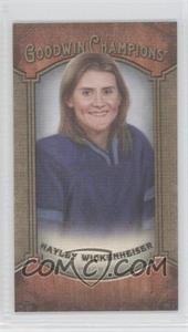 2014 Upper Deck Goodwin Champions - [Base] - Mini Canvas #19 - Hayley Wickenheiser