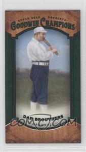 2014 Upper Deck Goodwin Champions - [Base] - Mini Green Lady Luck Back #171 - Dan Brouthers