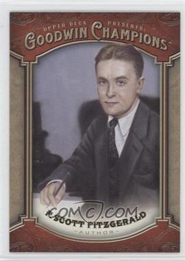 2014 Upper Deck Goodwin Champions - [Base] #139 - F. Scott Fitzgerald