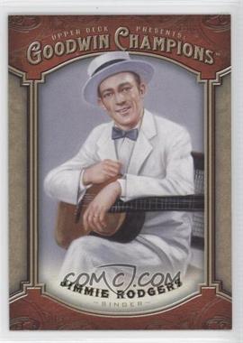 2014 Upper Deck Goodwin Champions - [Base] #154 - Jimmie Rodgers