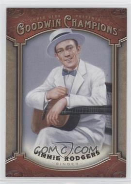 2014 Upper Deck Goodwin Champions - [Base] #154 - Jimmie Rodgers