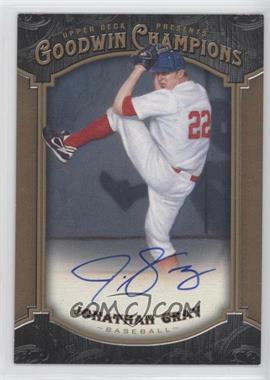 2014 Upper Deck Goodwin Champions - [Base] #191 - Jonathan Gray