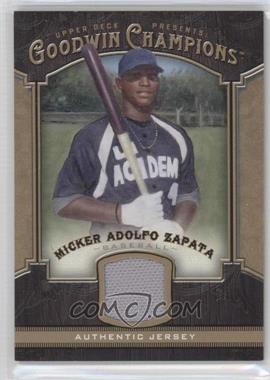 2014 Upper Deck Goodwin Champions - Memorabilia #M-MZ - Micker Adolfo Zapata