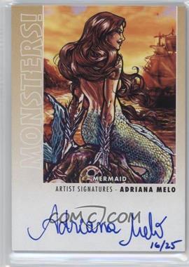 2014 Upper Deck Goodwin Champions - Monsters - Artist Signatures #M14 - Adriana Melo (Mermaid) /25