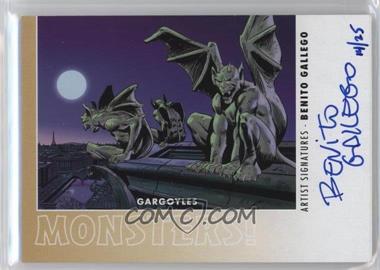 2014 Upper Deck Goodwin Champions - Monsters - Artist Signatures #M30 - Benito Gallego (Gargoyles) /25