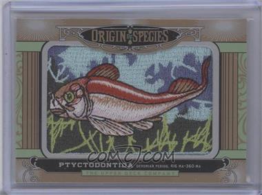 2014 Upper Deck Goodwin Champions - Origin of Species Patches #OS-56 - Ptyctodontida