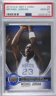 2014 Upper Deck National Convention - [Base] #NSCC 6 - Michael Jordan [PSA 10 GEM MT]