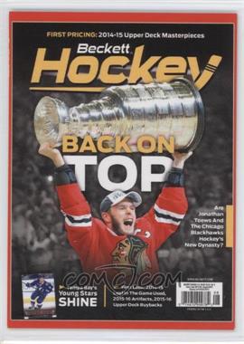 2015 Beckett Covers National Convention - [Base] #_JOTO.2 - Jonathan Toews (Steel City Collectibles Back Non-Numbered)