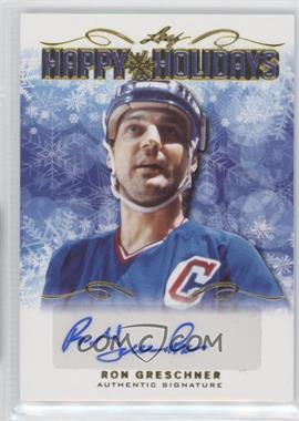 2015 Leaf Happy Holidays - [Base] - Gold #HH-RG1 - Ron Greschner /10