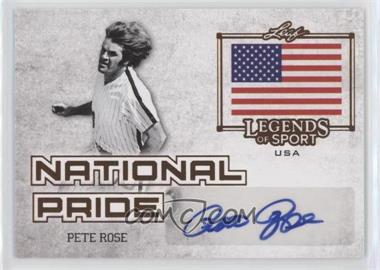 2015 Leaf Legends of Sport - National Pride - Bronze #NP-PR1 - Pete Rose