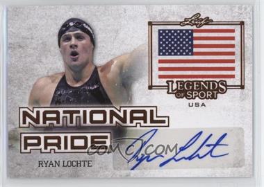 2015 Leaf Legends of Sport - National Pride - Bronze #NP-RL2 - Ryan Lochte