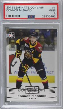 2015 Leaf National Convention - [Base] #01 - Connor McDavid [PSA 9 MINT]