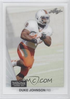 2015 Leaf National Convention Acetate - [Base] #DJ1 - Duke Johnson