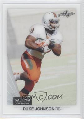 2015 Leaf National Convention Acetate - [Base] #DJ1 - Duke Johnson