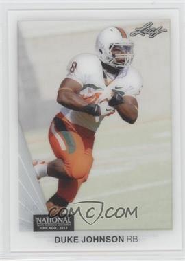 2015 Leaf National Convention Acetate - [Base] #DJ1 - Duke Johnson