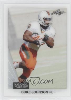 2015 Leaf National Convention Acetate - [Base] #DJ1 - Duke Johnson