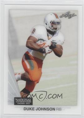 2015 Leaf National Convention Acetate - [Base] #DJ1 - Duke Johnson