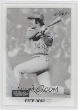 2015 Leaf National Convention Acetate - [Base] #PR1 - Pete Rose