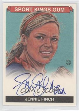 2015 Leaf Sportkings - Autographs - Green #SKS-JF1 - Jennie Finch /15