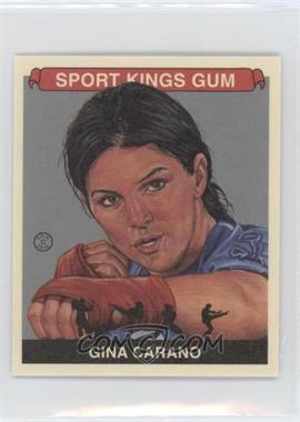 2015 Leaf Sportkings - [Base] - Mini Silver #033 - Gina Carano