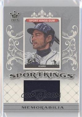 2015 Leaf Sportkings - Memorabilia - Silver #SJ-I1 - Ichiro /55