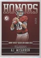 A.J. McCarron #/99