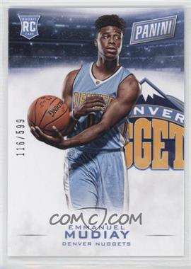 2015 Panini Black Friday - [Base] #31 - Emmanuel Mudiay /599