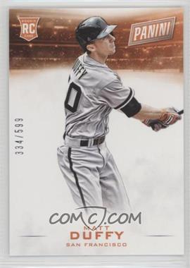 2015 Panini Black Friday - [Base] #50 - Matt Duffy /599