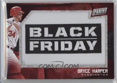 2015 Panini Black Friday - Black Friday Manufactured Patch #BH - Bryce Harper