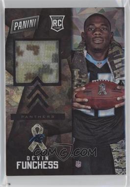 2015 Panini Black Friday - Salute to Service Memorabilia - Cracked Ice #3 - Devin Funchess