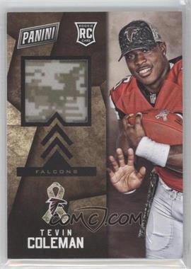 2015 Panini Black Friday - Salute to Service Memorabilia #6 - Tevin Coleman