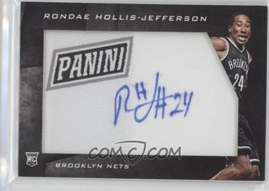 2015 Panini Cyber Monday - Autographed Manufactured Patch - Panini Logo #RHJ - Rondae Hollis-Jefferson