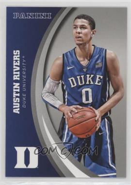 2015 Panini Duke Blue Devils - [Base] - Silver #19 - Austin Rivers