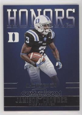 2015 Panini Duke Blue Devils - Honors #JC-DU - Jamison Crowder