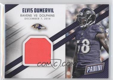 2015 Panini Father's Day - Game Dated Materials #15 - Elvis Dumervil