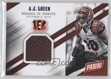 2015 Panini Father's Day - Game Dated Materials #5 - A.J. Green