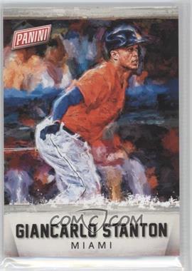 2015 Panini Father's Day - Portraits - Thick Stock #11 - Giancarlo Stanton