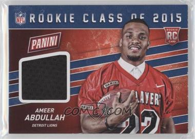 2015 Panini Father's Day - Rookie Class of 2015 #12 - Ameer Abdullah