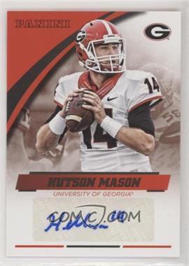 2015 Panini Georgia Bulldogs - Signatures #HM-GA - Hutson Mason