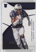 Rookie - Geremy Davis #/10