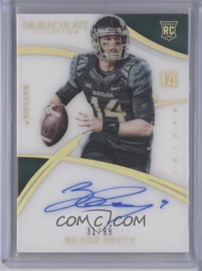 2015 Panini Immaculate Collection Collegiate - [Base] - Immaculate Numbers #304 - Rookie Autographs - Bryce Petty /99
