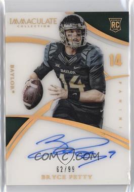 2015 Panini Immaculate Collection Collegiate - [Base] - Immaculate Numbers #304 - Rookie Autographs - Bryce Petty /99