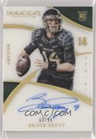 Rookie Autographs - Bryce Petty [EX to NM] #/99